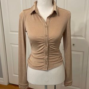 NWT H&M Ruched Top
